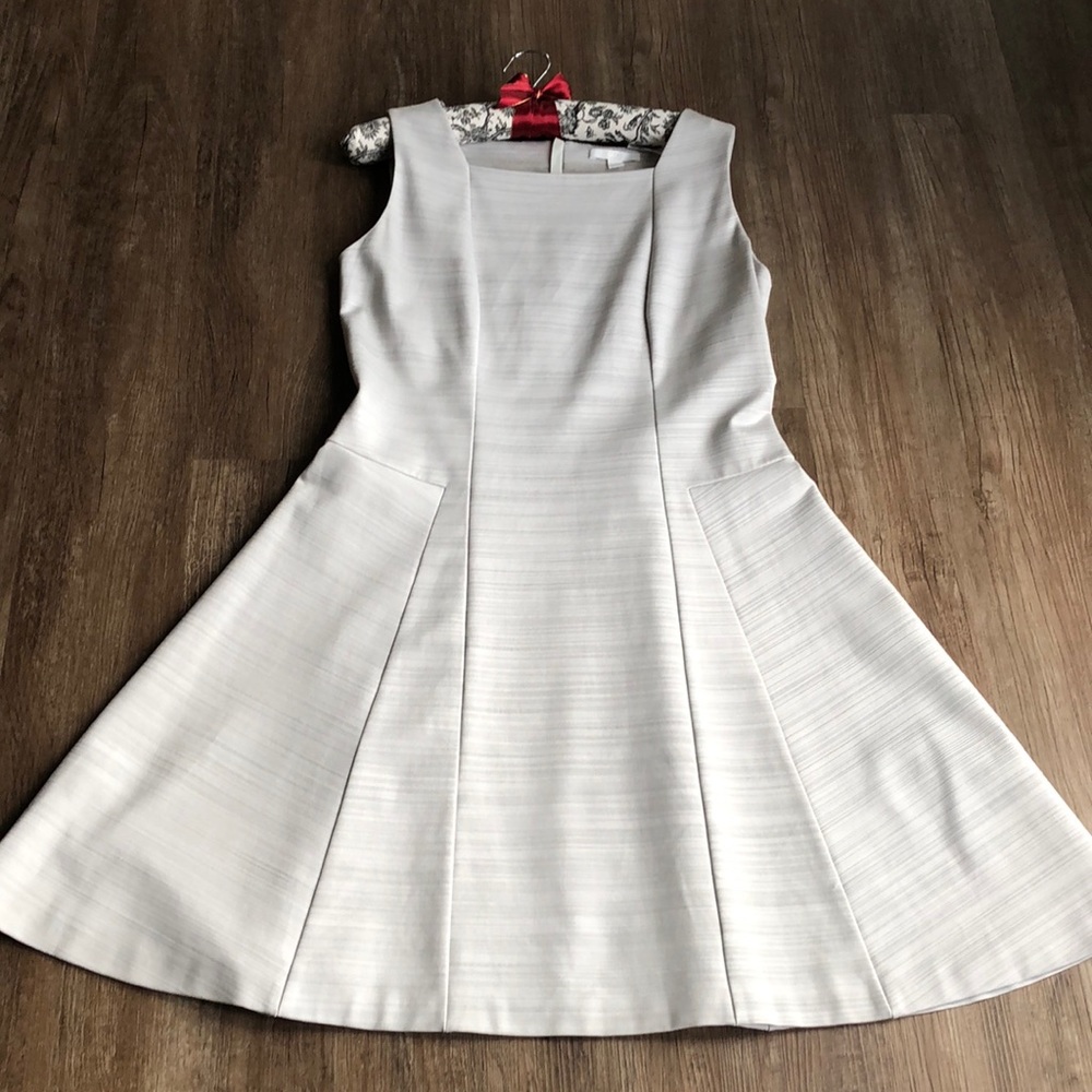 Hugo Boss fit and flare sleveless dress.